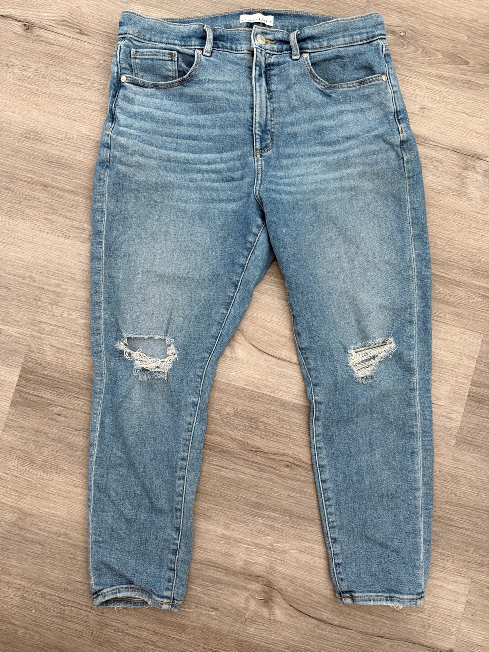 LOFT Petite Ripped Women’s Jeans